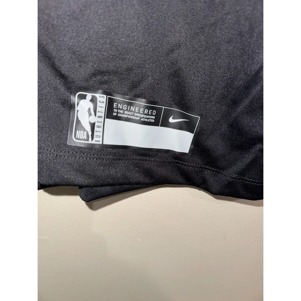 Nike NBA Atlanta Hawks Team Issue Dri-FIT Warmup Tank Top Black Men XLT NEW_4